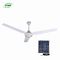 56 Inch Solar DC Ceiling Fan Solar Home Appliances With Metal Cover Of The Motor