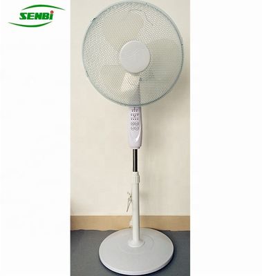 Natural Wind AC Stand Fan , 16 Inch Floor Standing Fan With Remote Control