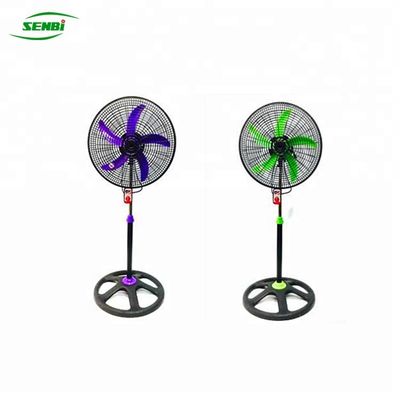 Air Cooling 18 Inch Industrial Electric Stand Fan With Round Base